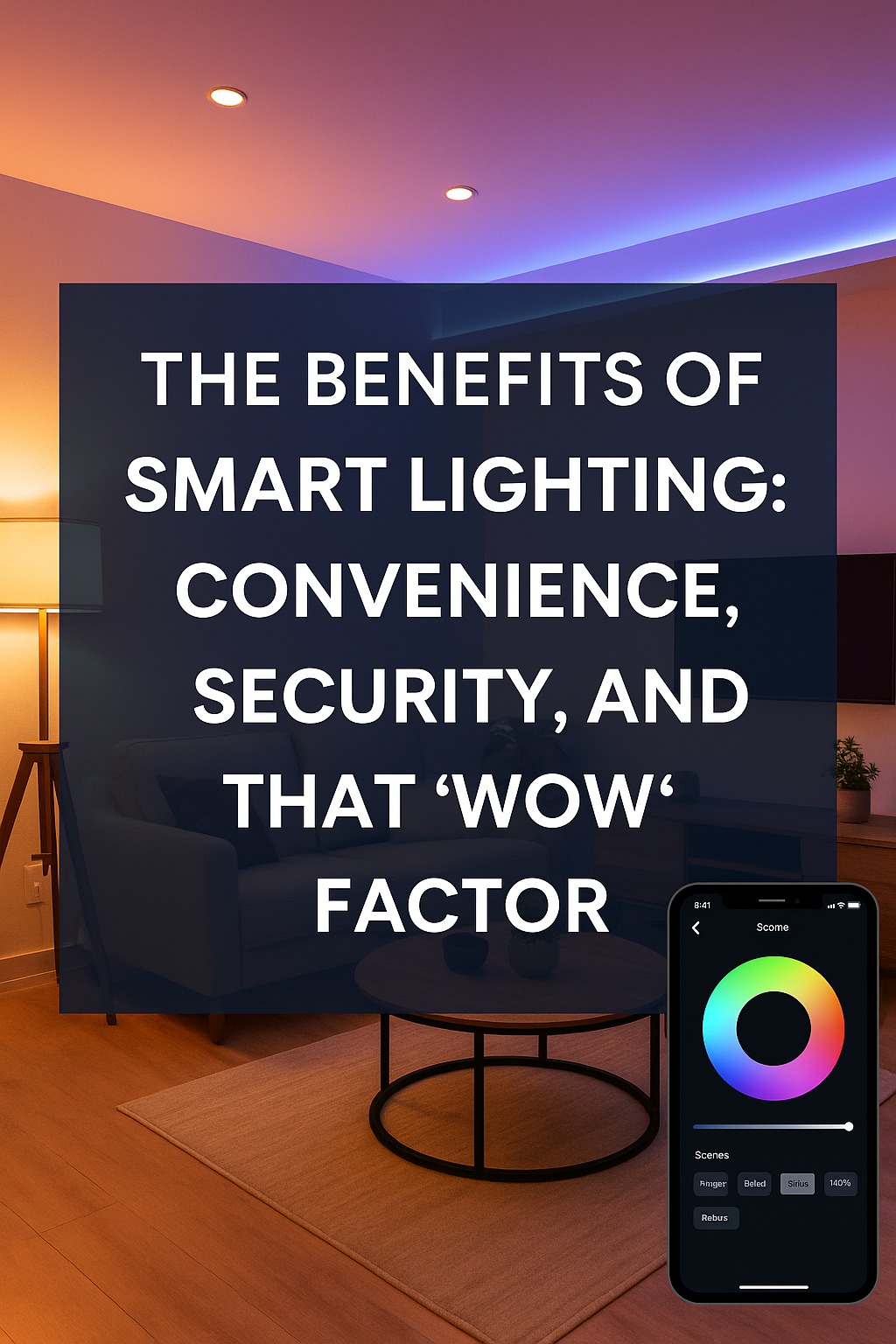 The Benefits of Smart Lighting: Convenience, Security, and That 'Wow ... - Smart Lighting Installation Ideas